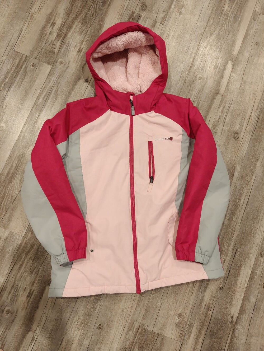 Swiss tech Pink Winter Jacket Size 14/16